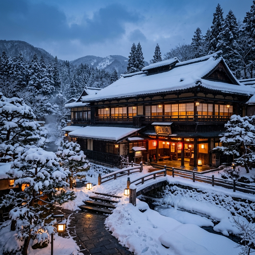 雪の宿 外観